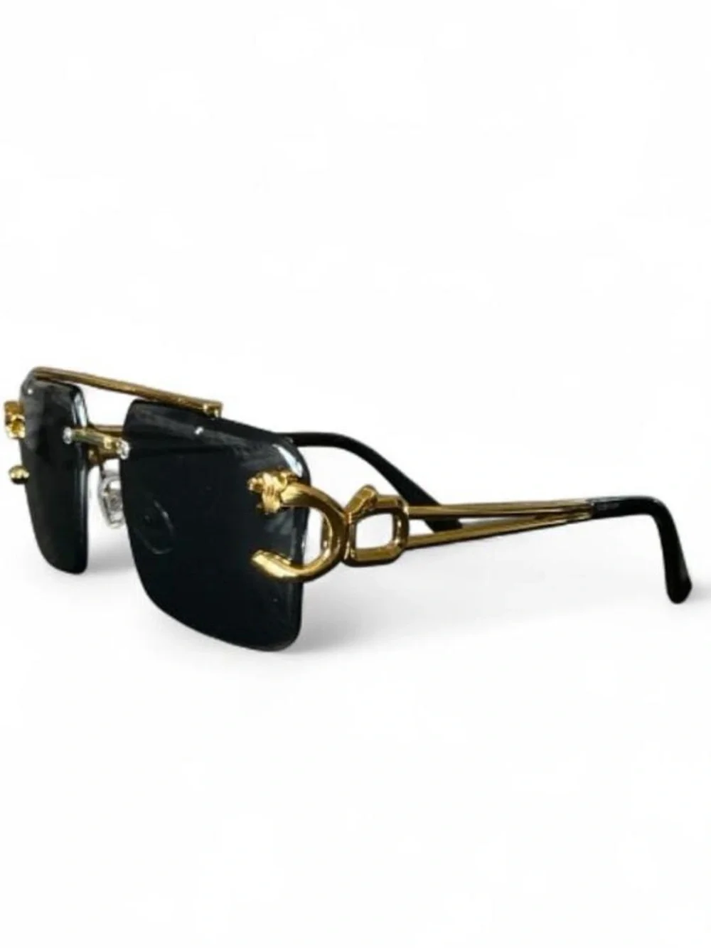 Black and Gold Sunglasses